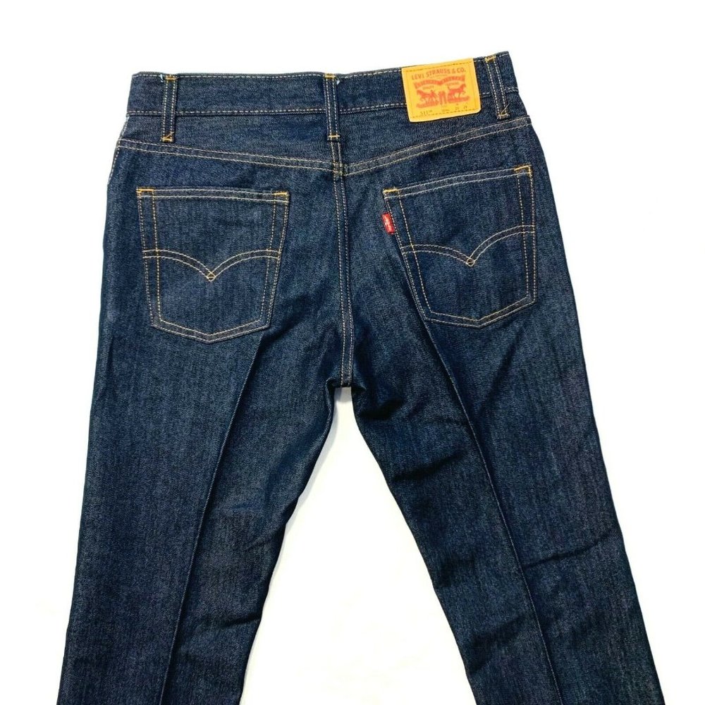 Levi’s 511 Slim Fit Jeans Womens 18 Reg (30x31.5) Mid Rise Dark Wash Denim NWOT